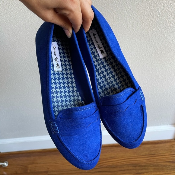 American Eagle Outfitters Shoes - AE blue loafers